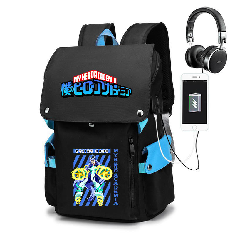 School Backpack Teen - My Hero Academy Nejire Hado 애니메이션