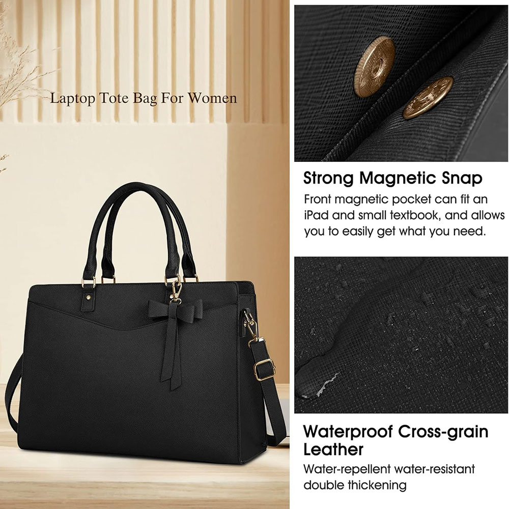 여성용 노트북 가방 15.6인치 PU 가죽 노트북 토트 - Laptop Backpack 15.6 리뷰 및 가격