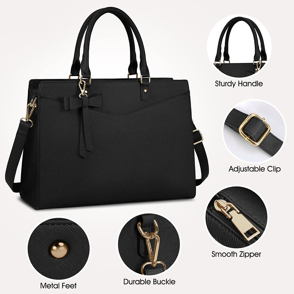 여성용 노트북 가방 15.6인치 PU 가죽 노트북 토트 - Laptop Backpack 15.6 리뷰 및 가격