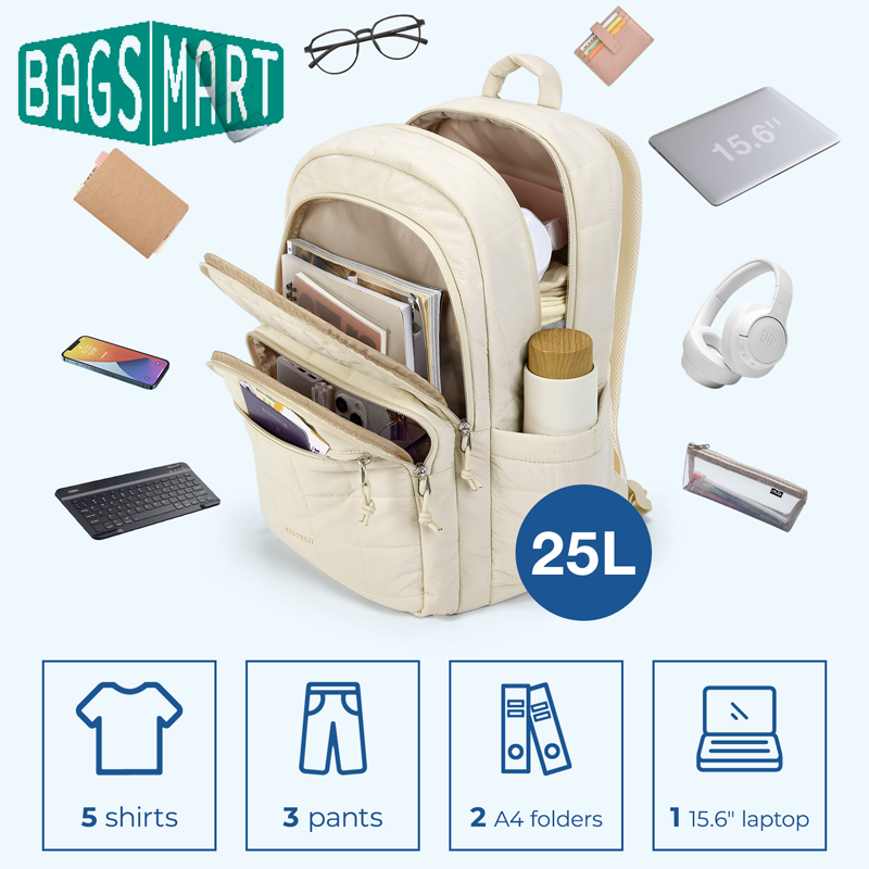 BAGSMART 노트북 가방 여성용 대학 캐주얼 배낭  - Laptop Backpack 15.6 리뷰 및 가격